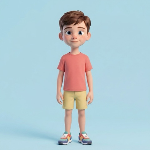 Albert's illustrated character