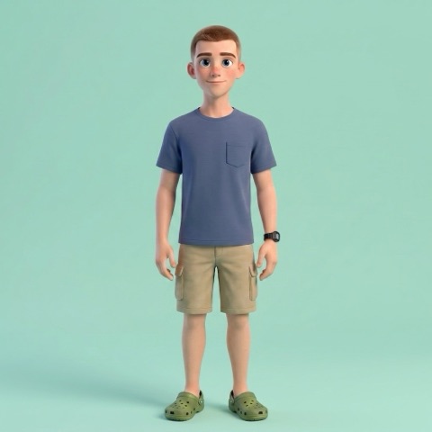 Harry's illustrated character